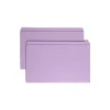 Smead Reinforced Straight Cut Colored File Folders, Legal, Lavender, 100/Box (17410)