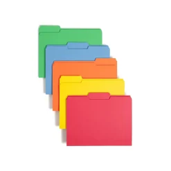 Smead SuperTab Heavyweight File Folder, Oversized 1/3-Cut Tab, Legal, Manila (15401)