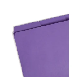 Smead SuperTab Organizer File Folder, Oversized 1/3-Cut Tab, Letter, Assorted Colors, 3/Pack (11989)