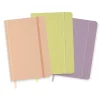 Southworth Peaceful Progress Journal, 5.5" x 8.25", Assorted Colors, 128 Pages, 3/Pack (91554)