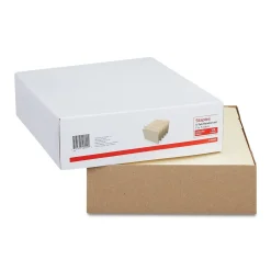 Staples 30% Recycled Reinforced File Folders, 1/5-Cut Tab, Letter Size, 100/Box (ST509000/509000)