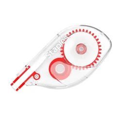 Staples Correction Tape, White, 2/Pack (ST59818)