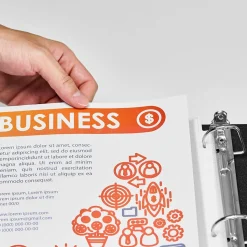 Staples High-Capacity Heavyweight Sheet Protectors, 8.5