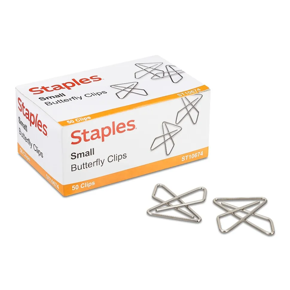 Staples® Ideal Paper Clips, Small, 50/Box (10674-CC)