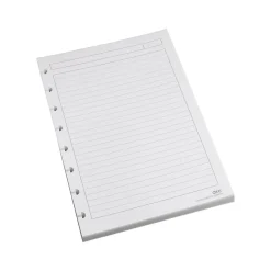 Staples Premium Arc Notebook System Refill Paper, 5.5" x 8.5", 50 Sheets, Narrow Ruled, Cream (19993)