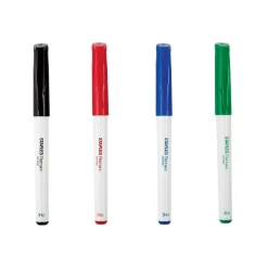 Staples Remarx Dry Erase Markers, Fine Point, Assorted, 4/Pack (29207)