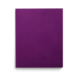 Staples Smooth 2-Pocket Paper Folder, Purple, 25/Box (27536-CC)
