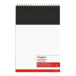 Staples Steno Pads, 6