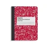 Staples 1-Subject Composition Notebooks, 7.5" x 9.75", College Ruled, 100 Sheets, Assorted Colors, 48/Carton (TR55063MCT)