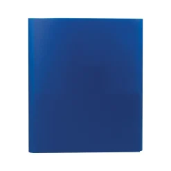 Staples Tri-Fold Folders, Dark Blue, 5/Pack (23305)