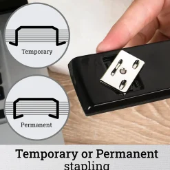 Swingline 747 Desktop Stapler, 20-Sheet Capacity, Black (74701)