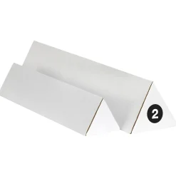 Tape Logic 1" Circle "2" Number Label, Black, 500/Roll