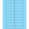 Tape Logic Rectangle Laser Labels, 3" x 1", Pastel Blue, 2000/Case (LL174BE)