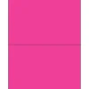 Tape Logic® Removable Rectangle Laser Labels, 8 1/2" x 5 1/2", Fluorescent Pink, 200/Case (LL415PK)