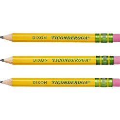Ticonderoga Golf Pre-Sharpened Wooden Pencil, 2.2mm, #2 Medium Lead, 72/Pack (13472)