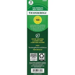 Ticonderoga Laddie Wooden Pencil, #2 Soft Lead, Dozen (X13304X)