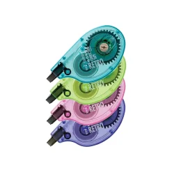 Tombow MONO Retro Correction Tape, White, 4/Pack (68679)