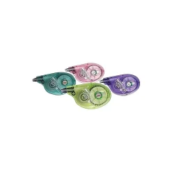 Tombow MONO Retro Correction Tape, White, 4/Pack (68679)