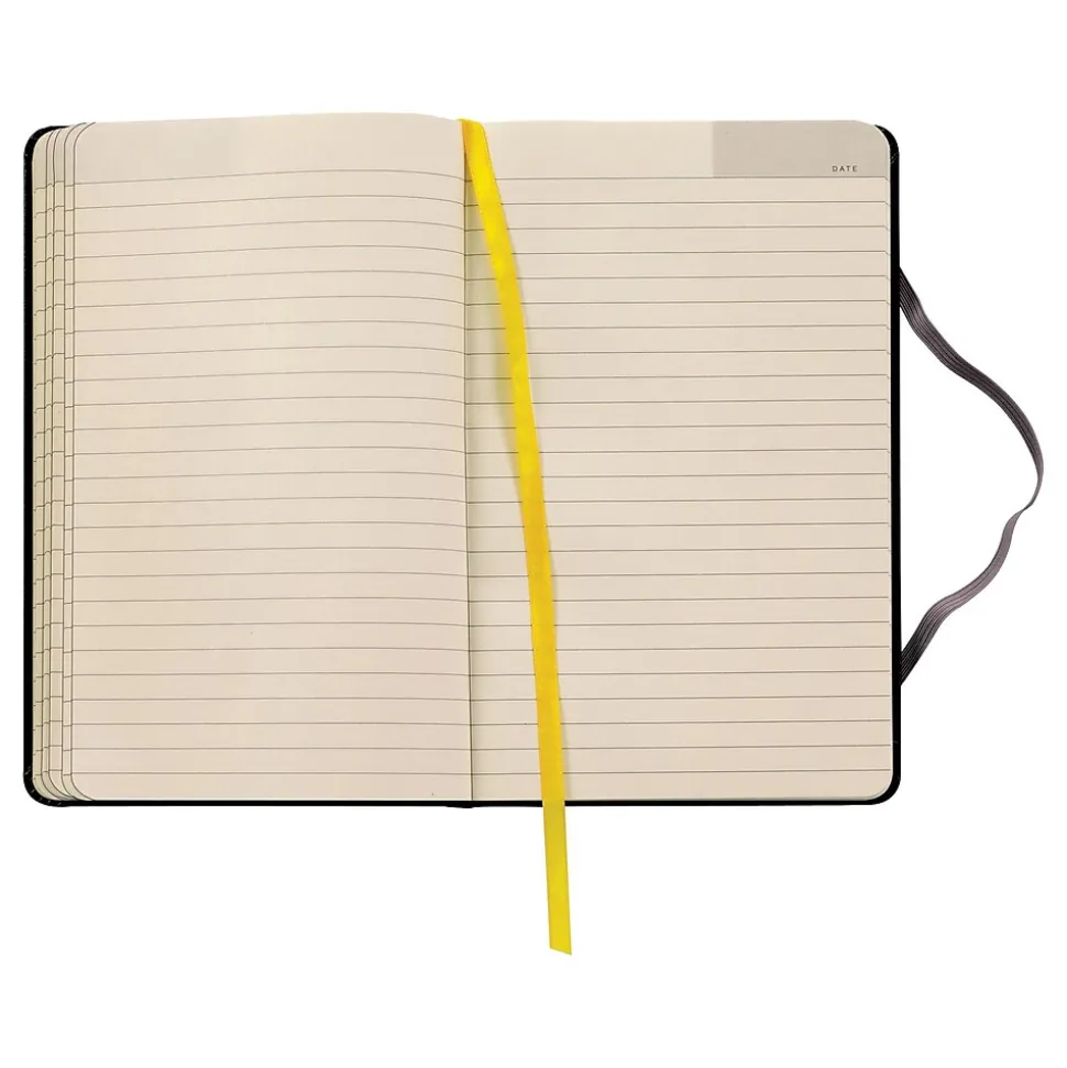 TOPS Idea Collective Journal, 5" x 8.25", Wide Ruled, Black, 240 Pages (56872)