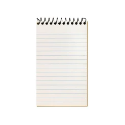 TOPS Second Nature Memo Pad, 3" x 5", Narrow Ruled, White, 50 Sheets/Pad (TOP 74135)