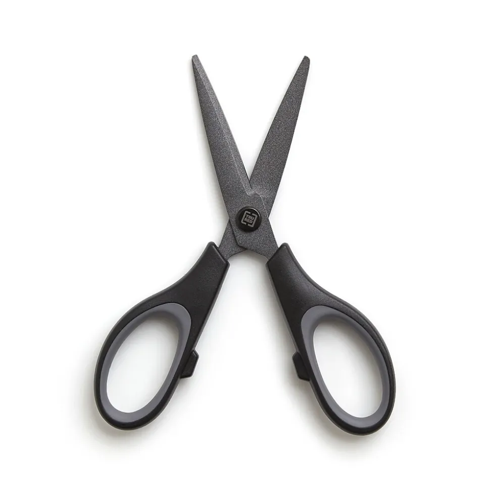 TRU RED™ 5" Non-Stick Titanium Coated Scissors, Straight Handle (TR55021)