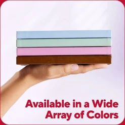 TRU RED™ 8” x 10” Large Flexible Cover Narrow Ruled Journal, Cognac (TR61953)