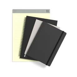TRU RED™ Large Soft Cover Project Planner Notebook, Black (TR54986)