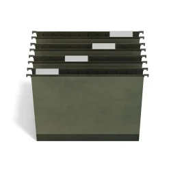 TRU RED™ Premium Hanging File Folder, 5-Tab, Legal Size, Standard Green, 20/Pk (TR45539)