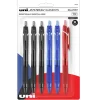 uni Jetstream Elements Ballpoint Pens, Medium Point, 1.0mm, Assorted Ink, 6/Pack (70149)