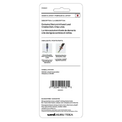 uni Kuru Toga Mechanical Pencil, 0.5mm, #2 Hard Lead (1751934)