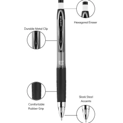 uniball 207 Mechanical Pencil, 0.7mm, #2 Medium Lead, Dozen (70126)