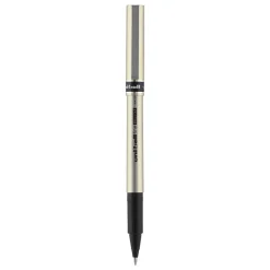 uni-ball Deluxe Rollerball Pens, Fine Point, Black Ink, 12/Pack (60052)