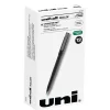 uniball Roller Pen, Micro Point, 0.5mm, Green Ink, Dozen (60154)