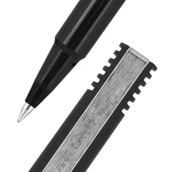 uniball Roller Rollerball Pens, Micro Point, 0.5mm, Black Ink (60151)