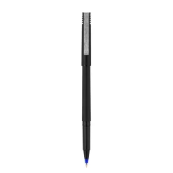 uniball Roller Rollerball Pens, Micro Point, 0.5mm, Blue Ink (60153)