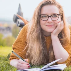 uniball Vision Needle Rollerball Pens, Fine Point, 0.7mm, Black Ink, Dozen (1734903)