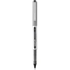 uniball Vision Rollerball Pens, Fine Point, 0.7mm, Black Ink (60126)
