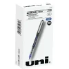 uniball Vision Rollerball Pen, Micro Point, 0.5mm, Blue Ink, Dozen (60108)
