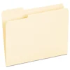 Universal File Folder, Letter Size, Manila, 100/Box (UNV12213)
