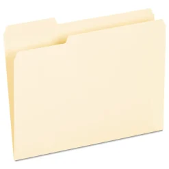 Universal File Folder, Letter Size, Manila, 100/Box (UNV12213)