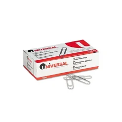 Universal Jumbo Paper Clips, Silver, 100 Clips/Pack, 10/Pack(72240)