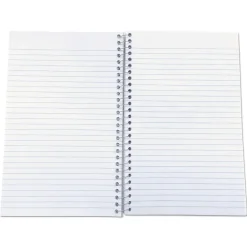 Universal 3-Subject Notebooks, 6" x 9.5", College Ruled, 150 Sheets, Each (UNV66410)