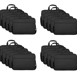 Urban Factory NYLEE 14" Polyester Water Resistant Laptop Bag, Black, 20/Pack (KIT14UBFX20PKSTP)