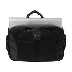 Wenger Sherpa Laptop Case, Black Polyester (605295)