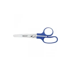 Westcott 5" Stainless Steel Kid's Scissors, Blunt Tip, Blue, 10/Bundle (ACM42516)