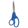 Westcott All Purpose 7" Stainless Steel Standard Scissors, Pointed Tip, Blue (44217)