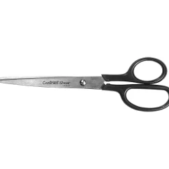 Westcott Contract 8" Stainless Steel Standard Scissors, Pointed Tip, Black (10572)