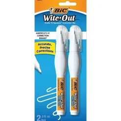 Wite-Out Shake 'N Squeeze Correction Pen, White, 2/Pack (50695)