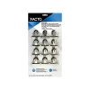 X-ACTO #2 Bulldog Magnetic Clips, Metallic, 12/Box (2027)