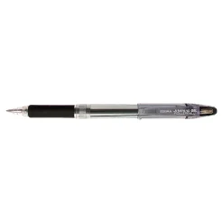 Zebra Jimnie Gel Pen, Medium Point, 0.7mm, Black Ink, Dozen (44110)